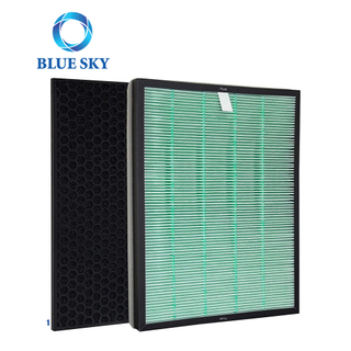 Air Purifier Replacement Filter Set Compatible with Rabbit Air BioGS 2.0 Filter Kit for Model SPA-550A and SPA-625A