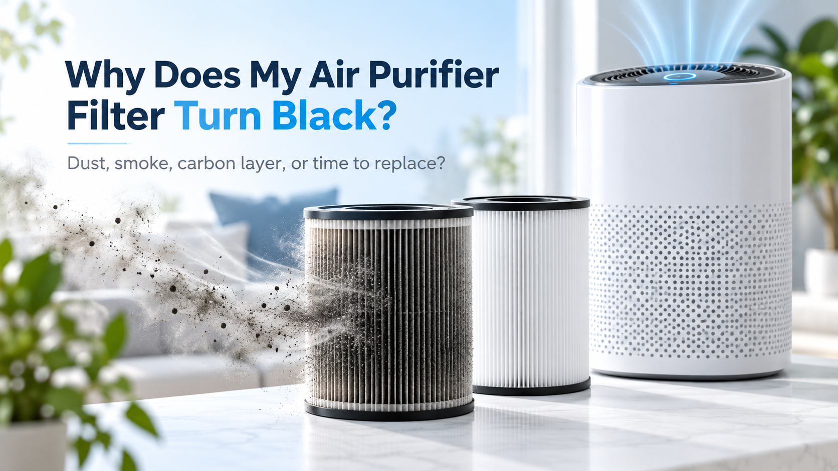 Why Does My Air Purifier Filter Turn Black Why Does My Air Purifier Filter Turn Black
