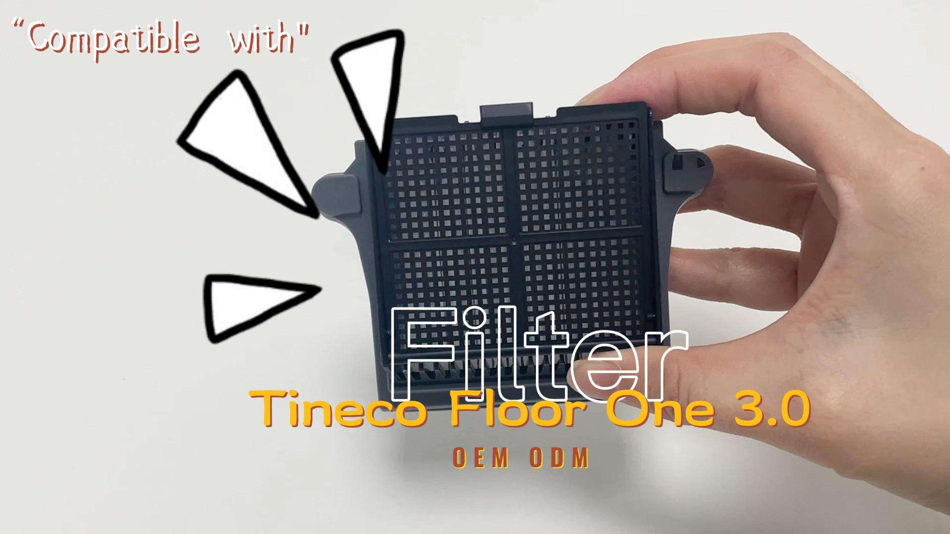 Vacuum Cleaner HEPA Filter Compatible for Tineco Floor One 3.0 Floor Washer Wet Dry Vacuums Accessories