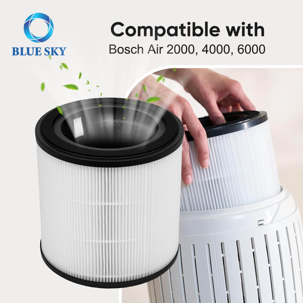 3-in-1 HEPA Filter Activated Carbon Filter Replacement for Bosch Air 2000 Air Purifier 3-in-1 HEPA Filter Activated Carbon Filter Replacement for Bosch Air 2000 Air Purifier