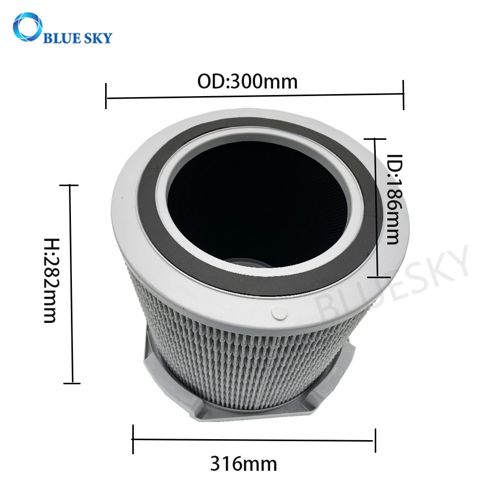 Customized Air Purifier Activated Carbon True HEPA Air Filter Universal Replacement Air Purifier Filter Parts