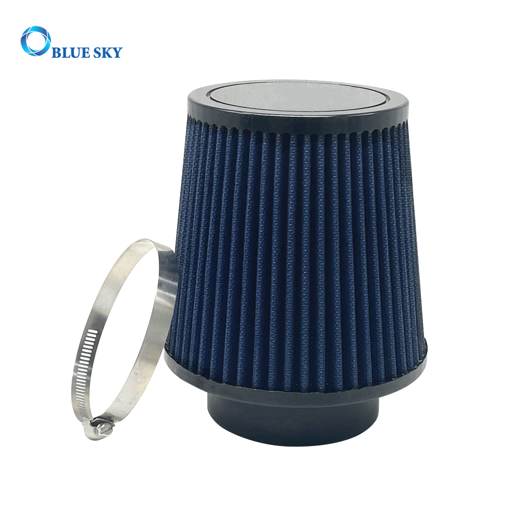 Bluesky Customized Auto Air Filter 89mm Air Intake Automobile Filter For Intake Cone Air Open Filter Replacement