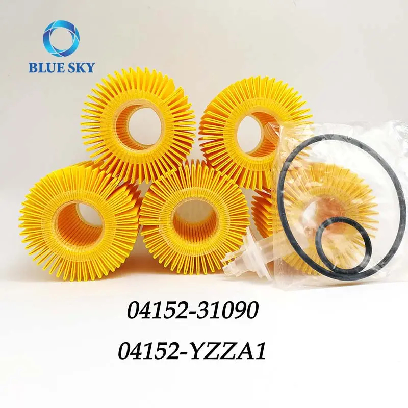 Auto Engine Oil Filters Compatible with Toyota Avalon Sienna Lexuss Camry RAV4 Scion Es350 Cars Part 04152-31090 New 04152-Yzza1