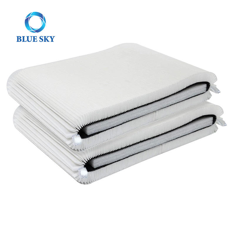 2-in-1 Activated Carbon Layer HEPA Filters Compatible with Blueair Blue Pure 411i Max and 411a Max Air Purifier F4MAX