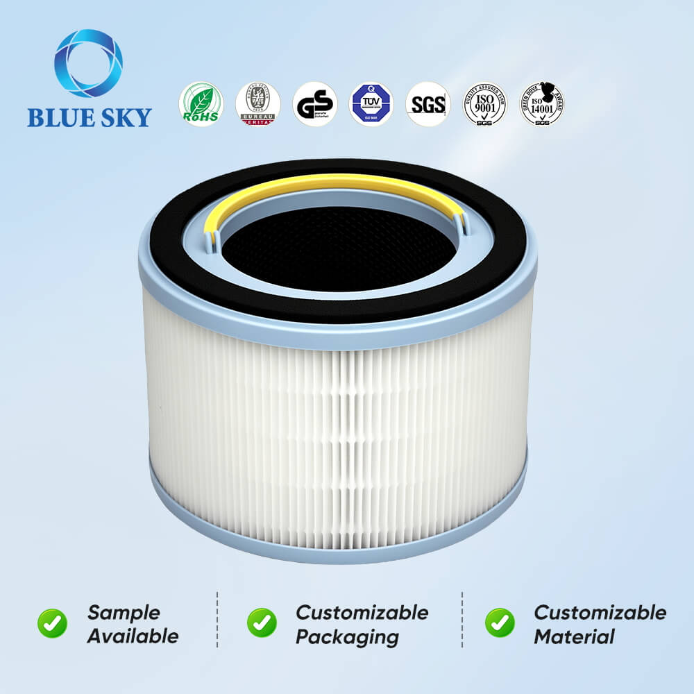 H13 3-in-1 True HEPA Filter & Activated Carbon Filter LAP-B851S Filter Replacement for LEVOIT Sprout Air Purifier H13 3-in-1 True HEPA Filter & Activated Carbon Filter LAP-B851S Filter Replacement for LEVOIT Sprout Air Purifier