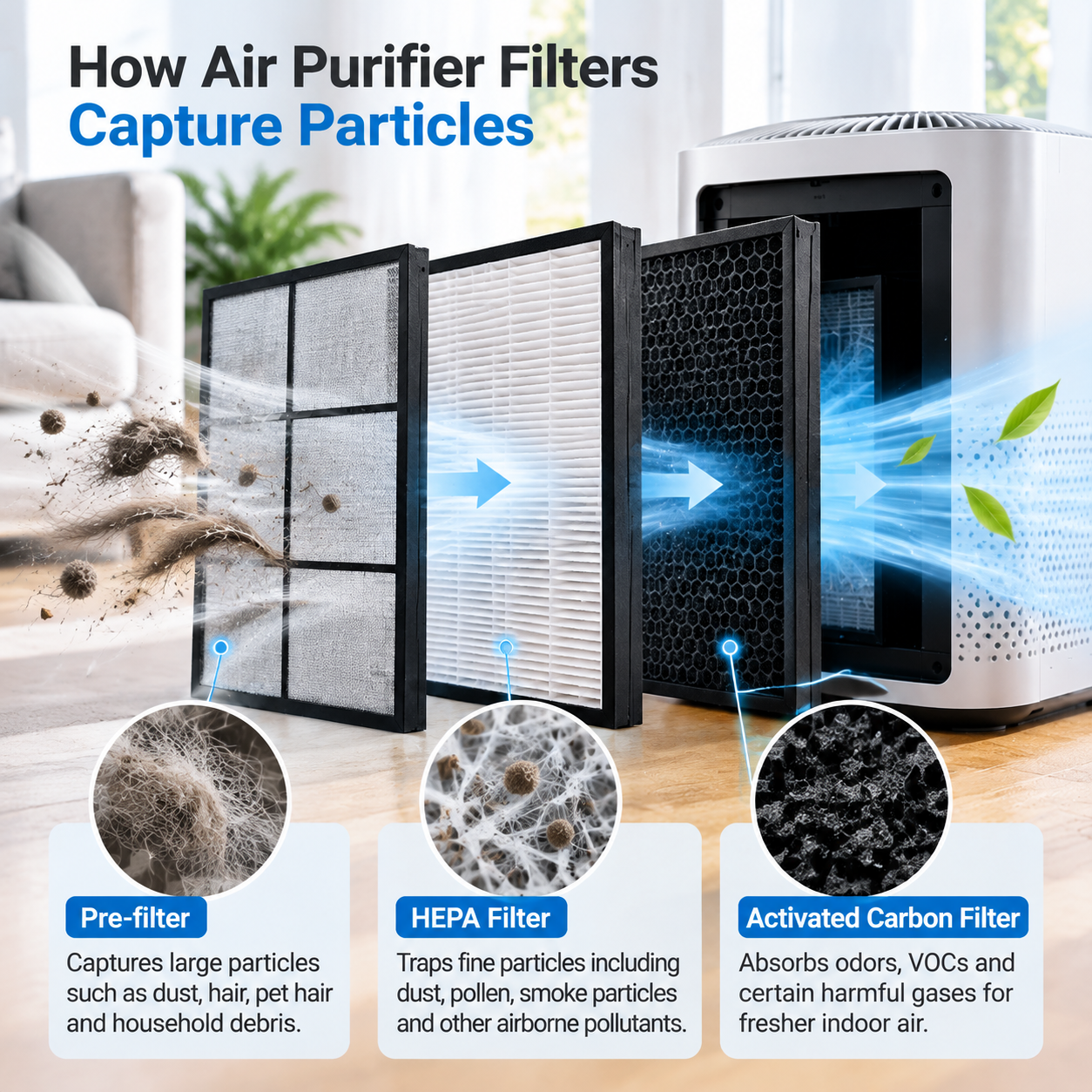how air purifier filters capture particles how air purifier filters capture particles