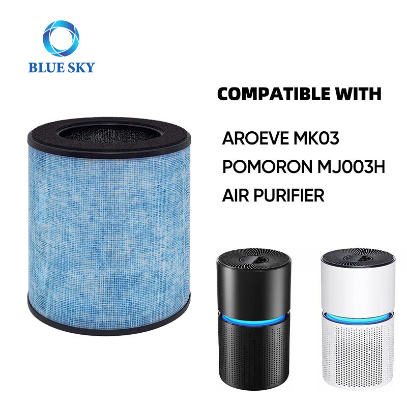 Activated Carbon H13 True Filters for AROEVE MK03 Air Purifier