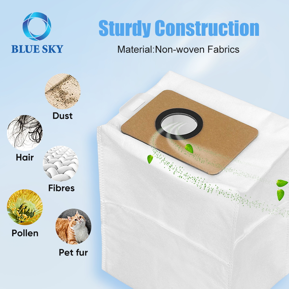 Non-woven Fabrics Vacuum Cleaner Dust Bag for Ilife T20s Self Emptying Robot Vacuum Cleaner Non-woven Fabrics Vacuum Cleaner Dust Bag for Ilife T20s Self Emptying Robot Vacuum Cleaner