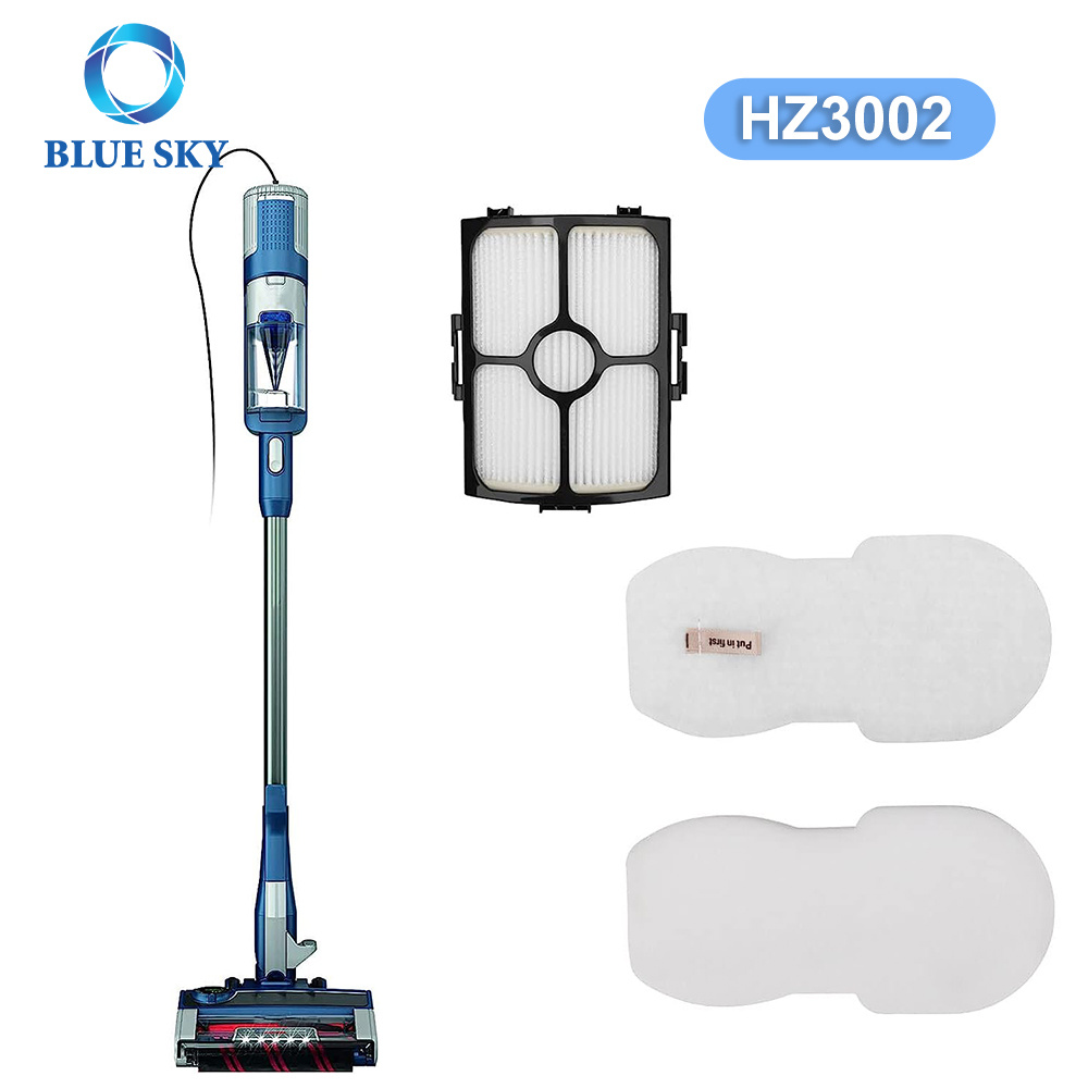 Replacement H12 Foam Felt Filter Set for Sharks Hz3000 Hz3002 Hz3002UK Stratos Ultralight Corded Stick Vacuum Cleaner