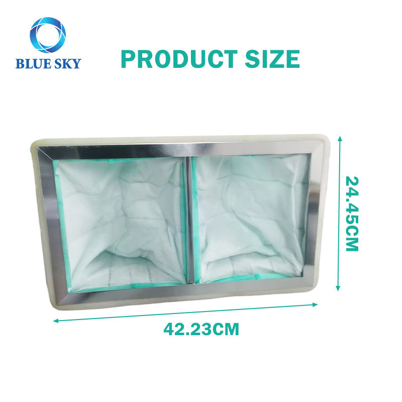 1-Micron Inner Woodworking Air Filters 400 Cfm Air Filtration Systems Synthetic Fiber Pocket Air Filter Bag (90243-026-2)