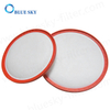 Replacement Round Foam Pre Filters for Dirt Devil 5510001 Vacuum Cleaners