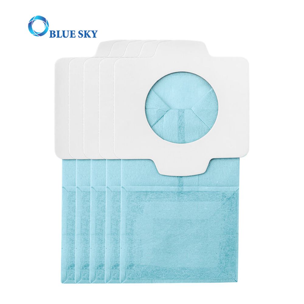 Blue Paper Filter Bag Fits for Makita 194566-1 DCL180ZW Vacuum Cleaner