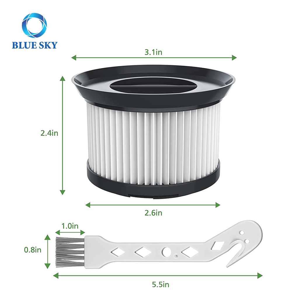  Filter Replacement for EIOEIR HC-20G Cordless Vacuum Cleaners Replace Part # HC-20GF