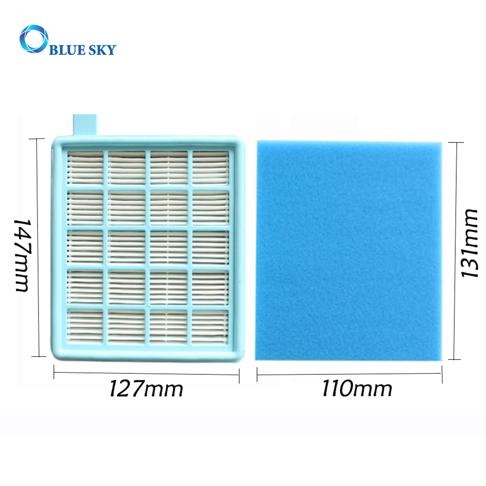 Replacement Hepa Filters Sponge Kit for Philips FC8471 FC8632 FC8474 FC8472 Robot Vacuum Cleaner Parts