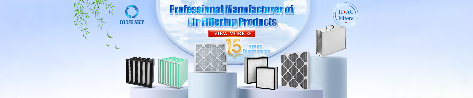 Blue Sky Professional Manufacturer of Air Filtering Products