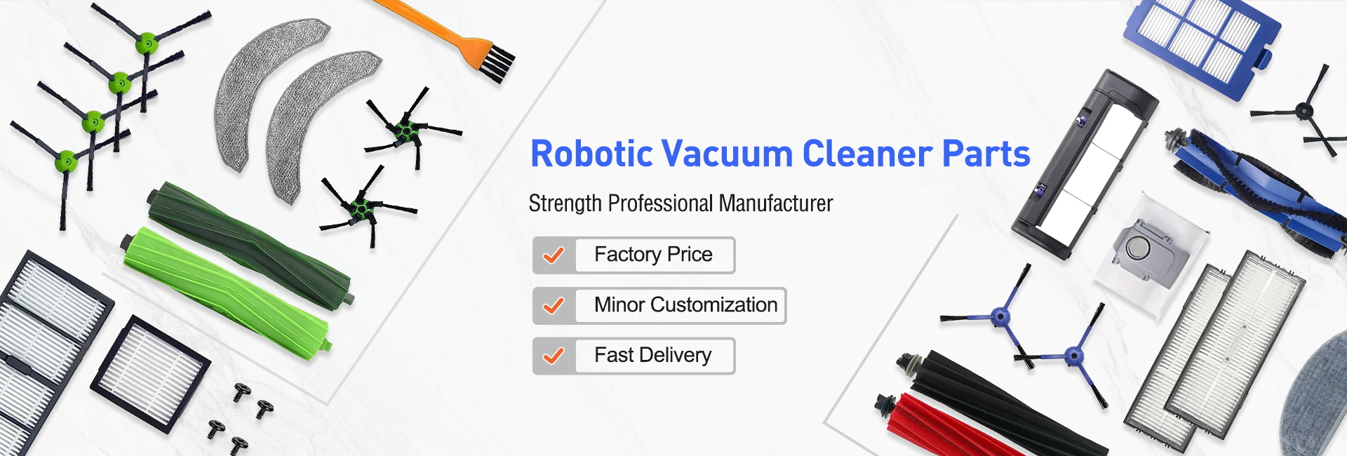 Robotic Sweeper Vacuum Cleaner Parts