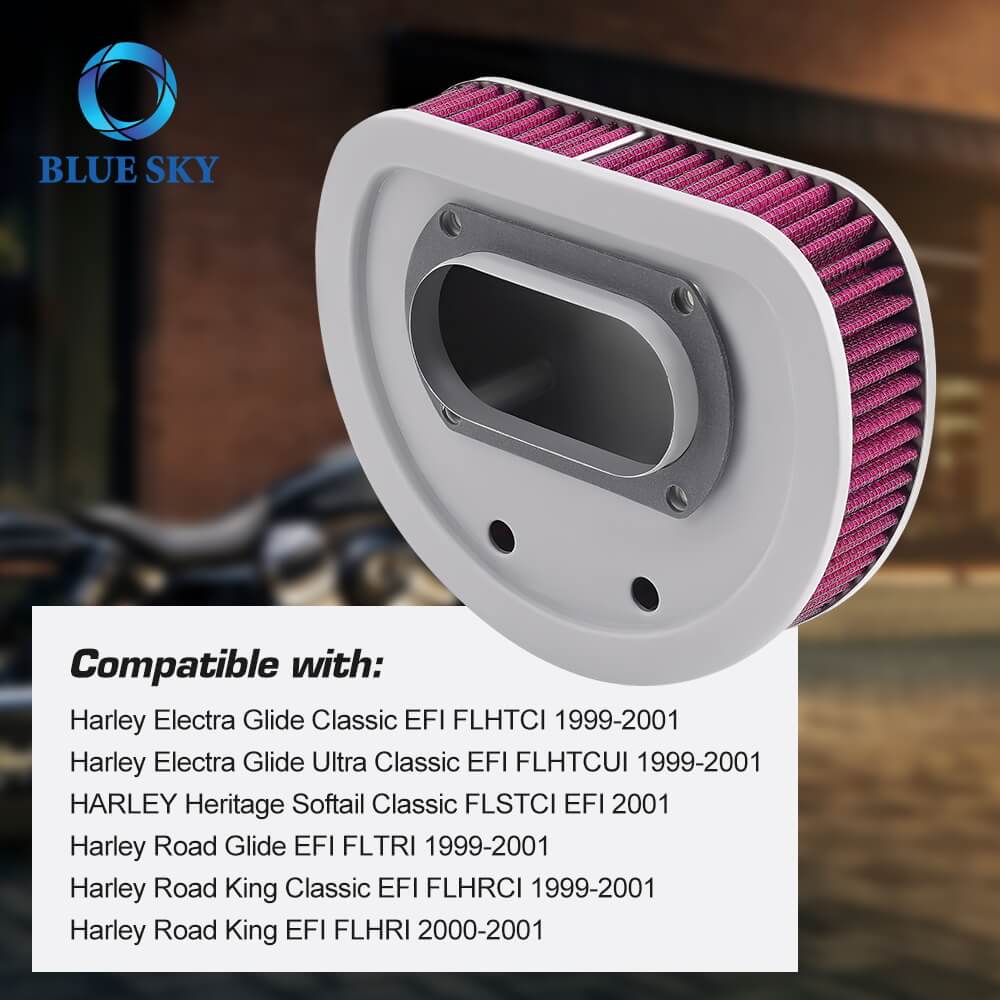 Motorcycle Air Filter Replacement 29462-99 1011-4208 for Harley Electra Glide Classic EFI FLHTCI (1999–2001) Motorcycle Air Filter Replacement 29462-99 1011-4208 for Harley Electra Glide Classic EFI FLHTCI (1999–2001)