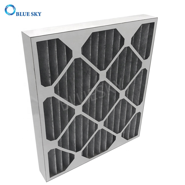 Custom Size 15.4*13.2*1.8inch High Efficiency Merv 8 Pleated Carbon AC Furnace Air Filters 
