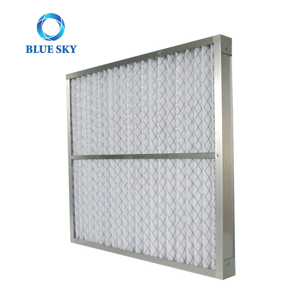 Factory Direct Sale G4 Aluminum Alloy Frame Panel Primary Folding Air Filter HVAC Air Filter for Central Air Conditioning