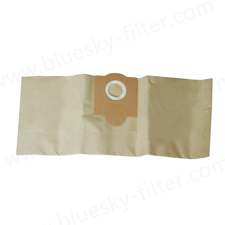  913038K01 Brown Paper Dust Filter Bag for Fein Power Turbo 9-11-20 & 9-11-55 Vacuum Cleaners