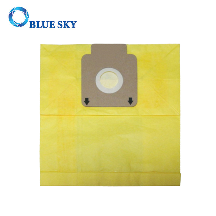Yellow Paper Dust Collection Filter Bags for Panasonic MC-2700 MC-8120 MC-E93N Vacuum Cleaners