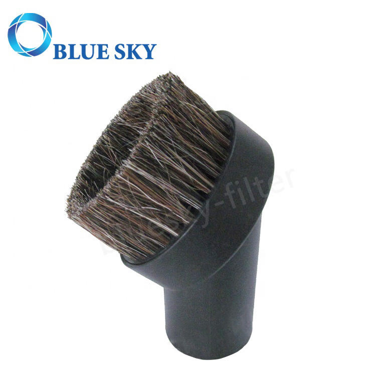 Diameter 1.25" 1-1/4" 32mm Universal Soft Horsehair Bristle Round Dusting Brush for Most Brands Vacuum Cleaner Attachment