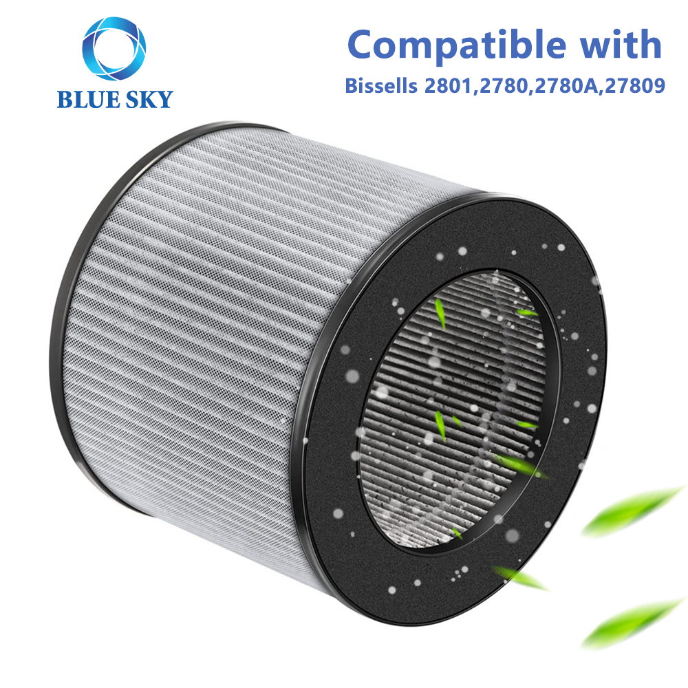 3-in-1 Activated Carbon True HEPA Filters for Myair 2780 2780A 27809 Air Purifiers