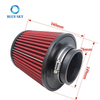 High Flow Racing Performance Short Long Tapered Airfilter Universal 76mm 102mm 3inch Cone Intake Air Filter for Kn