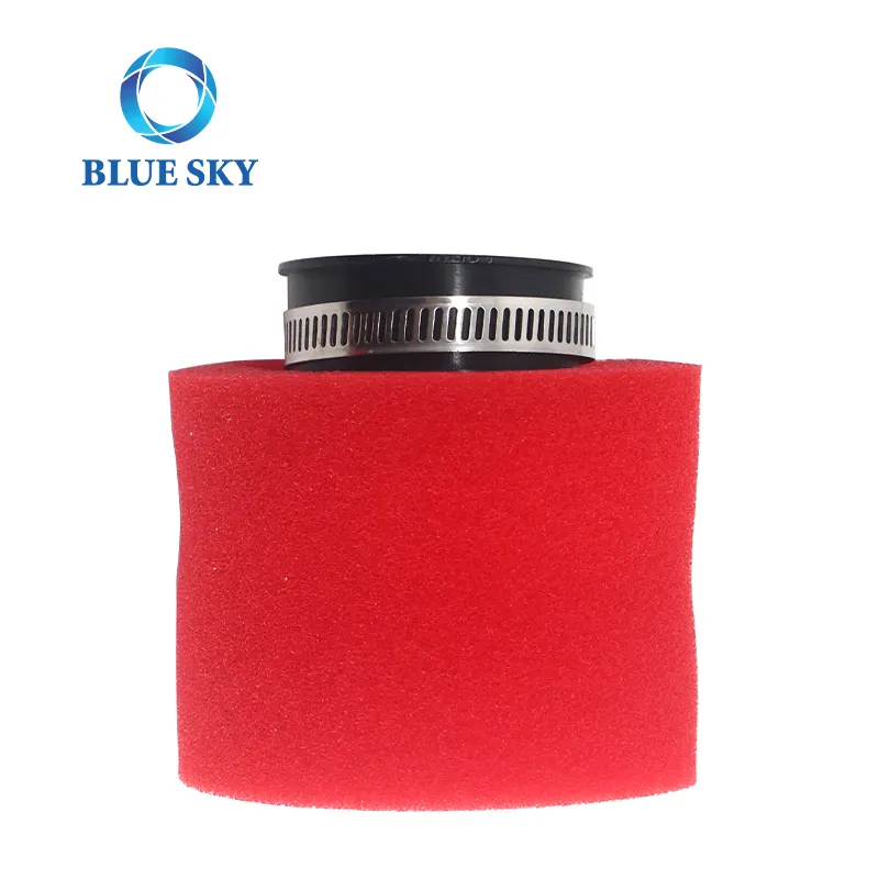 35 38 40 42mm Motorcycle Modification Accessories Double Layer Sponge Air Filter Gy6 Scooter ATV High Flow Air Filter