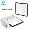 Nail Dust Collector Filter Replacement Compatible with 40W 60W 80W Machine
