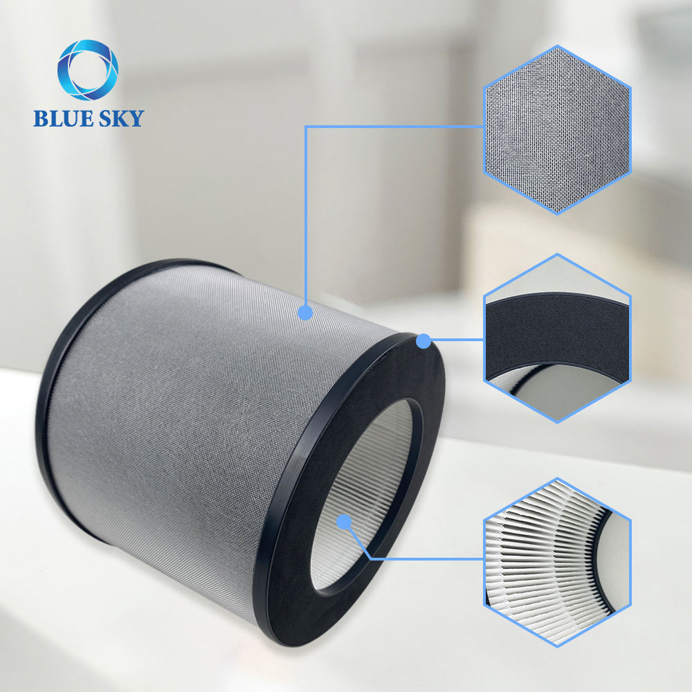 H13 H14 HEPA Filter Replacement with Activated Carbon Fits for Hathaspace Air Purifier HSE600 Harmony 600