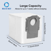 Dust Filter Bag Replacement for Roborock Q Revo /S/PRO /Qrevo Maxv/Qrevo Master / S8 Maxv Ultra/S8 Max Ultra Robot Vacuum Cleaner