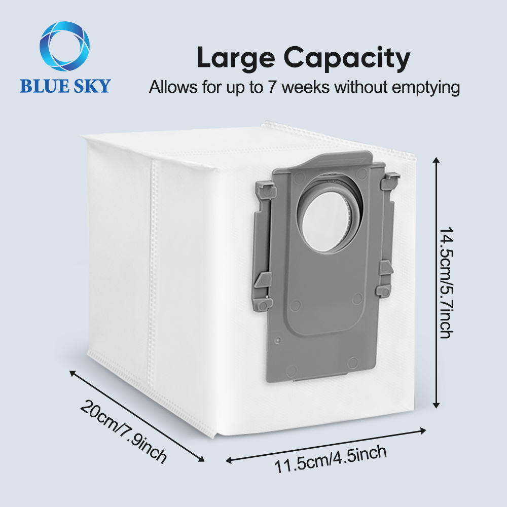 Dust Filter Bag Replacement for Roborock Q Revo /S/PRO /Qrevo Maxv/Qrevo Master / S8 Maxv Ultra/S8 Max Ultra Robot Vacuum Cleaner