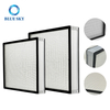 HVAC Filter H13 H14 Aluminum Frame Pleated Air Filter HEPA Filter