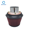 75mm Aluminum High Flow Air Intake Filter Customize Auto Filter