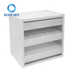 380*380*290mm V-Bank High Efficiency Aluminium Frame Box Ventilation Air Conditioner HVAC Laminar Air Flow HEPA Filter