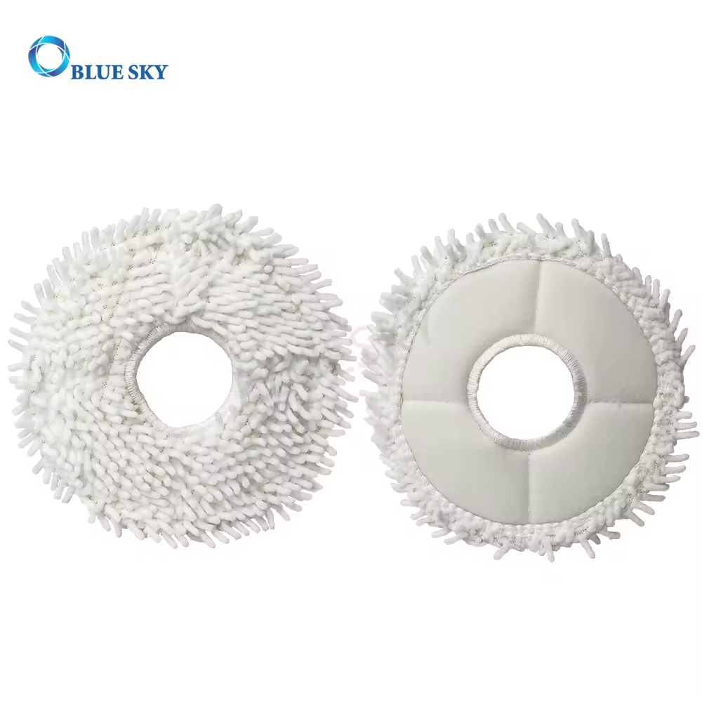 Hepa Filter Fiber Mop Pad Compatible with Ecovacs Deebot X1 Turbo X1 Robotic Vacuum Cleaner Parts