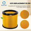 VCFs Filter Replacement Compatible with Vacmaster 5-16 Gallon Wet/Dry Vacs Shop Vac 5-20 Gal Vacs VBV1210