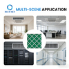 G4 pleated panel air filter 24x24x2 inch for HVAC air conditioning and ventilation system filtration