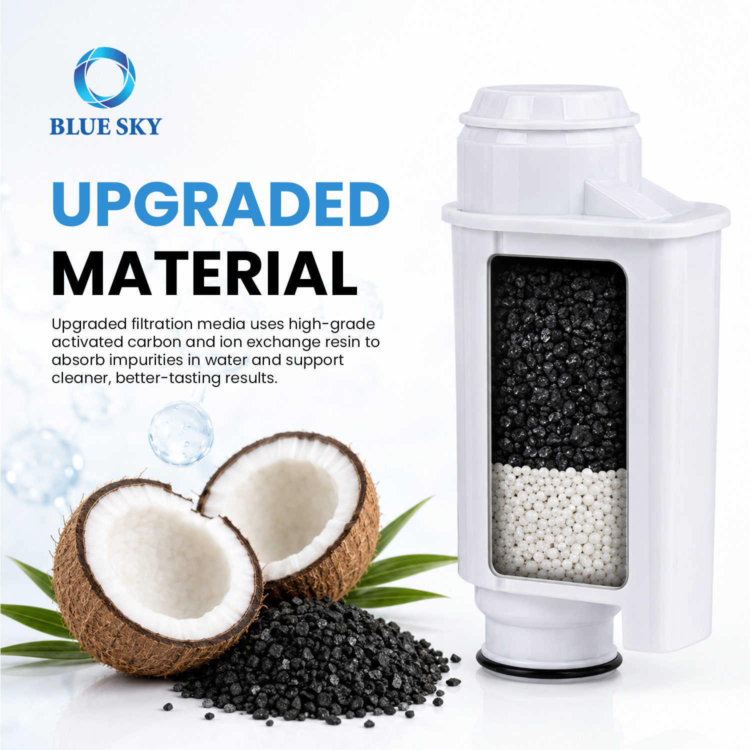 CA6702 coffee water filter cartridge compatible with Philips Saeco Gaggia Intenza+ CA6702/00 21001711 coffee machines