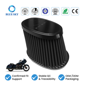 29400384 Heavy Breather air filter element compatible with selected Harley-Davidson Softail 117 and Touring CVO motorcycles