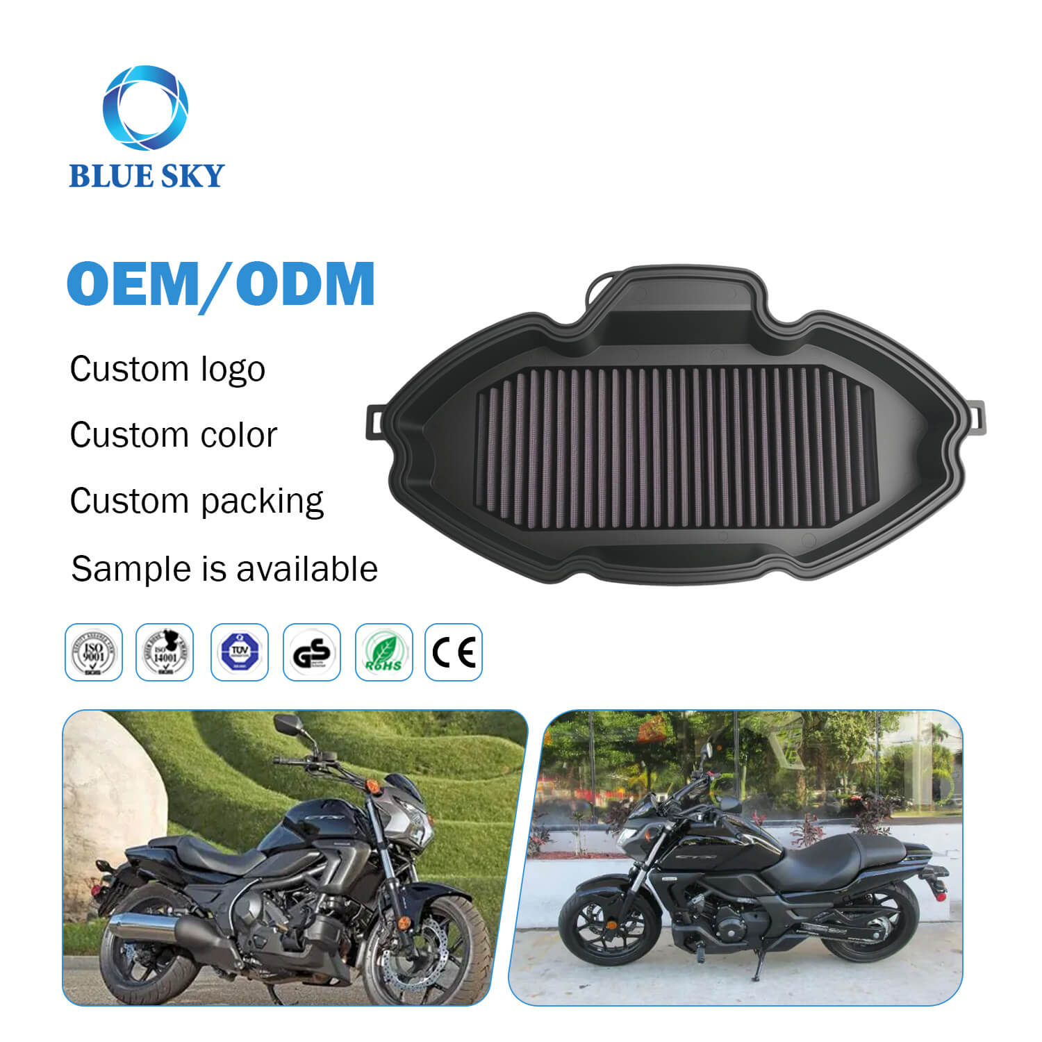 Air Filter For Honda CTX700 NC700S
