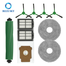 Accessories Kit for IRobot Roomba Plus 505405 Combo Robot Vacuum Parts Roller Brush Mop Pads Hepa Filters Side Brush Bag