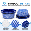 Washable micro filter DJ97-03298A compatible with Samsungs Bespoke Jet AI VS28C9762UK and VS35D9762UK vacuum cleaners