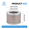 C1112 air intake filter cartridge compatible with Beckers U4.40 U4.70 vacuum pumps replacing 84040107000