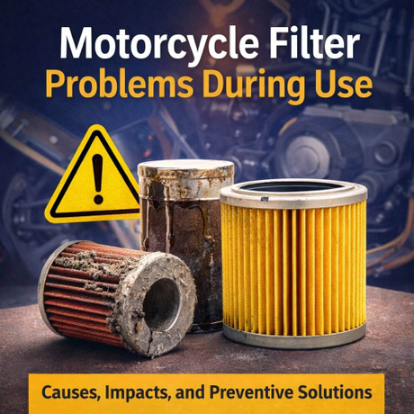 Motorcycle Filter Problems During Use - Causes, Impacts, and Preventive