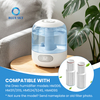 Humidifier demineralization cartridge replacement compatible with Dreos HM306 HM311 HM524 HM409S