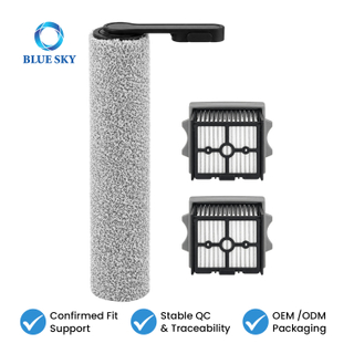 Roller Brush & Filter Kit Compatible with Tinecos GO H2O HammerHead Customized Available