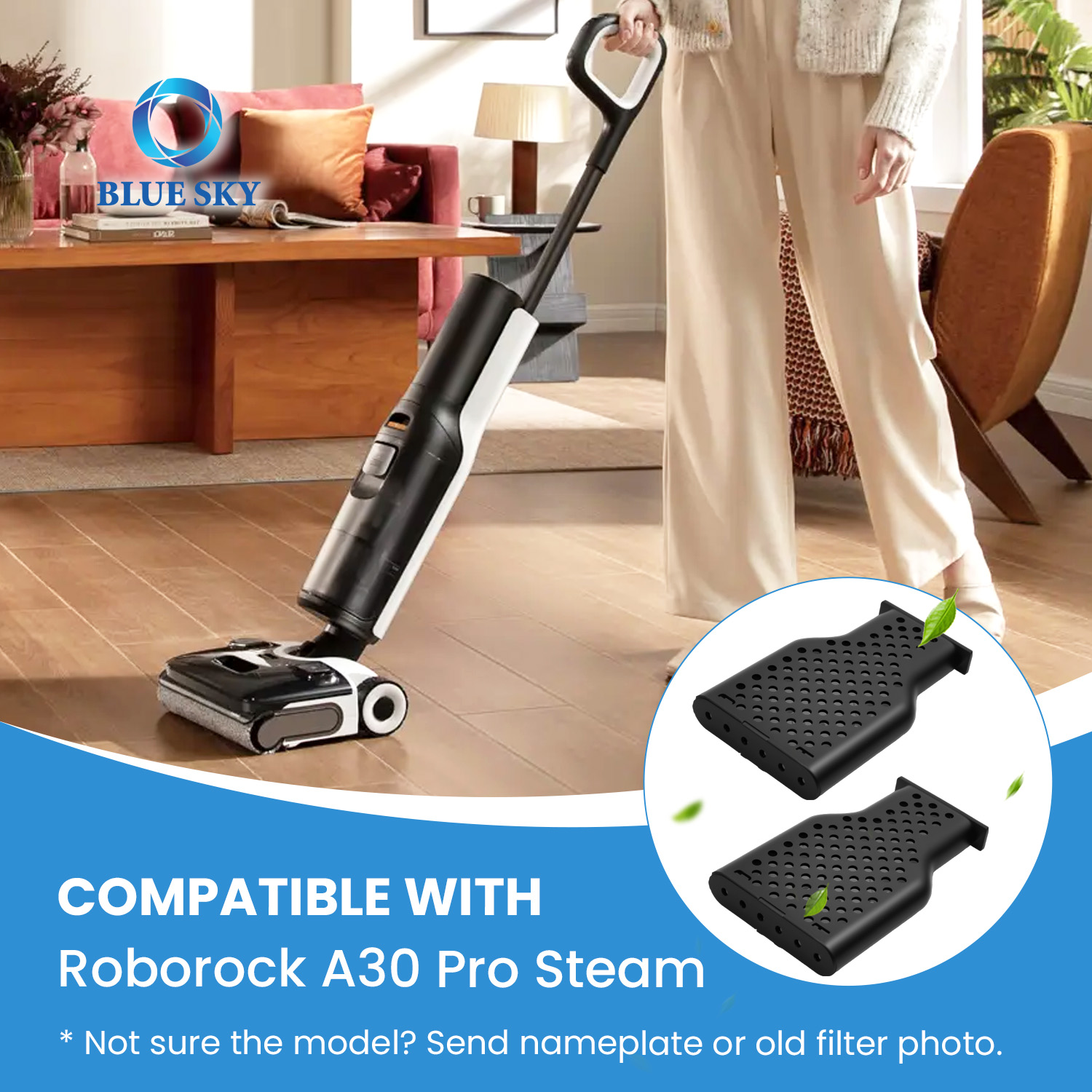 Floor cleaner deodorization module fit for Roborocks A30 Pro steam cleaner accessory for odor control maintenance