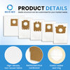 AH vacuum cleaner dust bags compatible with Electroluxs Hoovers Philipss Rowentas replacement parts